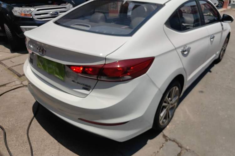 Used Hyundai Elantra (6th Generation / Lingdong) 2016 1.6L Automatic ZhiXuan – Elite Version Rear Right 45 Deg
