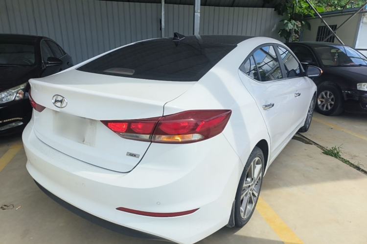 Used Hyundai Elantra (6th Generation / Lingdong) 2016 1.6L Automatic ZhiXuan – Elite Version Rear Right 45 Deg