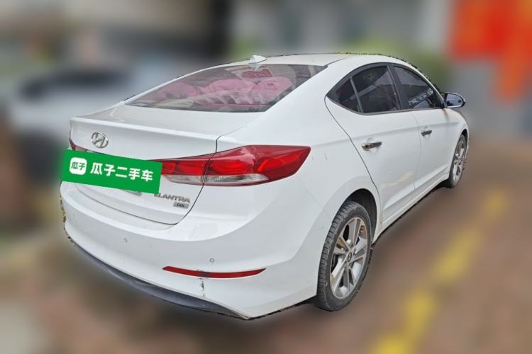 Used Hyundai Elantra (6th Generation / Lingdong) 2016 1.6L Automatic ZhiXuan – Elite Version Rear Right 45 Deg