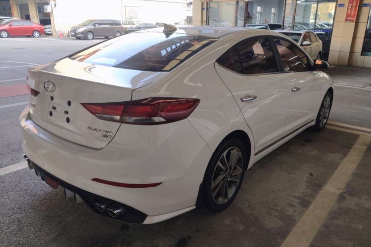 Used Hyundai Elantra (6th Generation / Lingdong) 2016 1.6L Automatic ZhiXuan – Elite Version Rear Right 45 Deg