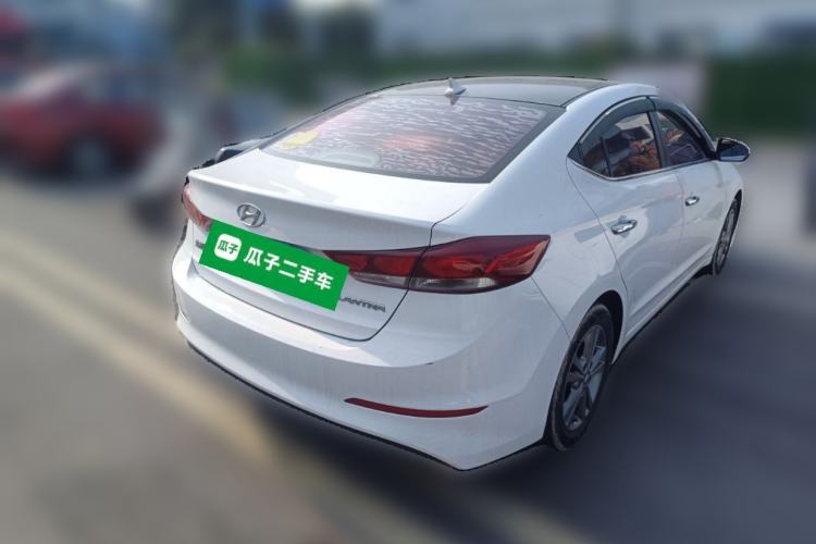 Used Hyundai Elantra (6th Generation / Lingdong) 2016 1.6L Manual ZhiXuan·Youth Edition Rear Right 45 Deg