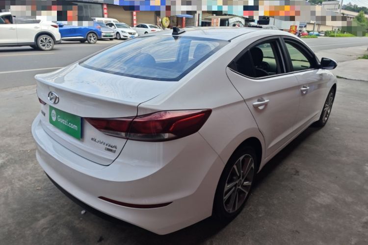 Used Hyundai Elantra (6th Generation / Lingdong) 2016 1.6L Automatic ZhiXuan – Elite Version Rear Right 45 Deg