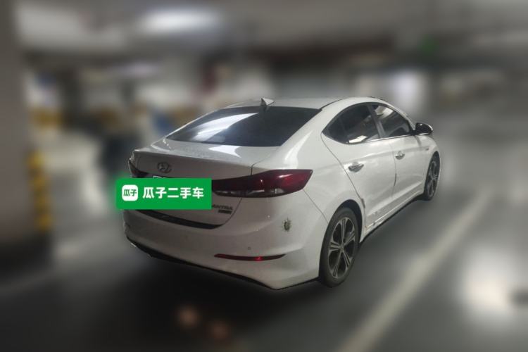 Used Hyundai Elantra (6th Generation / Lingdong) 2016 1.4T Dual-Clutch Xuan Dong · Flagship Edition Rear Right 45 Deg