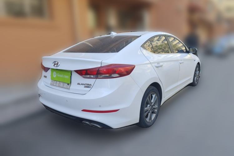 Used Hyundai Elantra (6th Generation / Lingdong) 2016 1.4T Dual-Clutch Xuan Dong · Dynamic Version Rear Right 45 Deg
