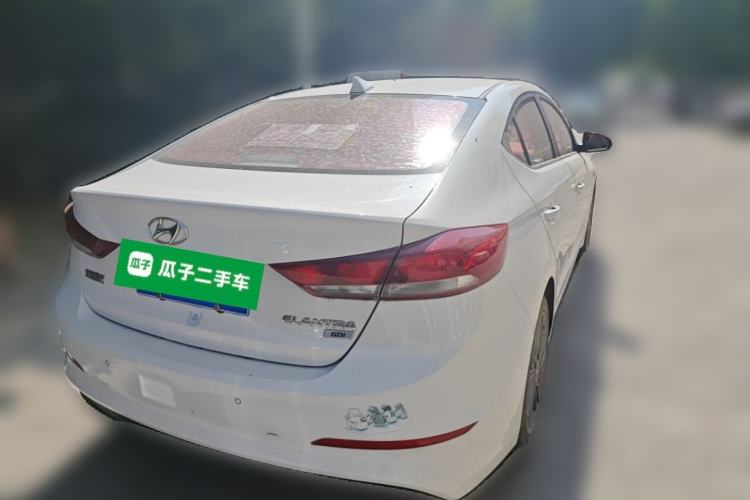 Used Hyundai Elantra (6th Generation / Lingdong) 2016 1.6L Automatic ZhiXuan – Elite Version Rear Right 45 Deg