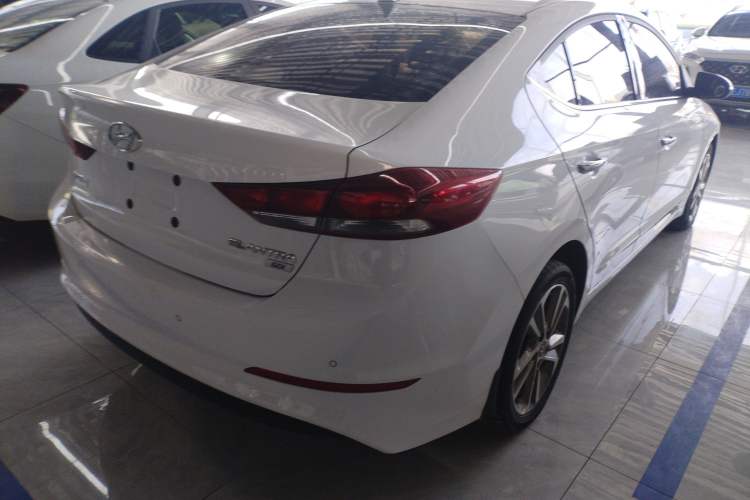 Used Hyundai Elantra (6th Generation / Lingdong) 2016 1.6L Automatic ZhiXuan – Elite Version Rear Right 45 Deg