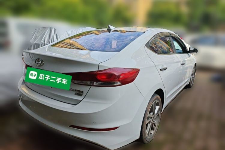 Used Hyundai Elantra (6th Generation / Lingdong) 2016 1.6L Automatic ZhiXuan – Elite Version Rear Right 45 Deg