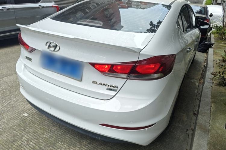 Used Hyundai Elantra (6th Generation / Lingdong) 2016 1.6L Automatic ZhiXuan – Elite Version Rear Right 45 Deg