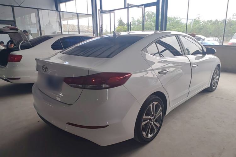 Used Hyundai Elantra (6th Generation / Lingdong) 2016 1.6L Automatic ZhiXuan – Elite Version Rear Right 45 Deg