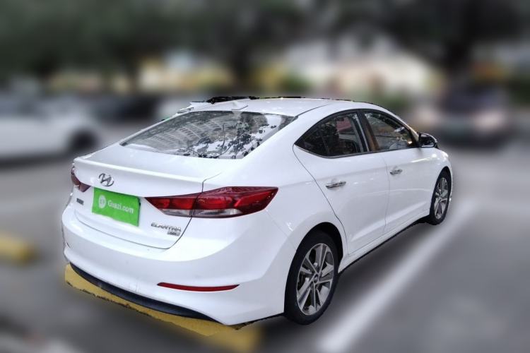 Used Hyundai Elantra (6th Generation / Lingdong) 2016 1.6L Automatic ZhiXuan – Elite Version Rear Right 45 Deg