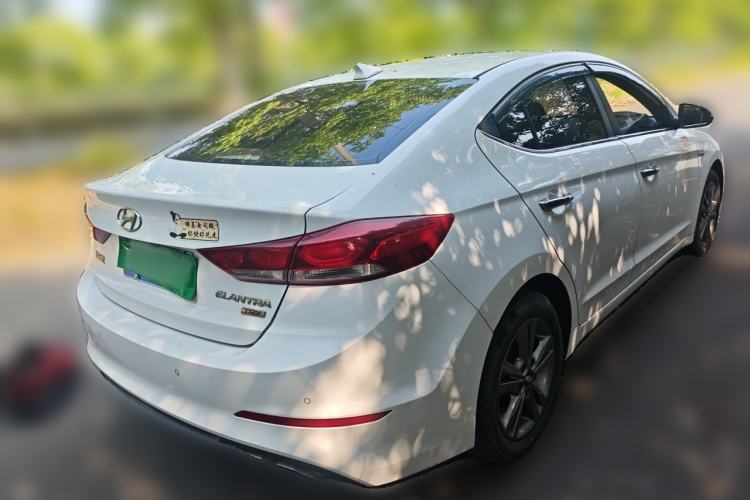 Used Hyundai Elantra (6th Generation / Lingdong) 2016 1.4T Dual-Clutch Xuan Dong · Dynamic Version Rear Right 45 Deg