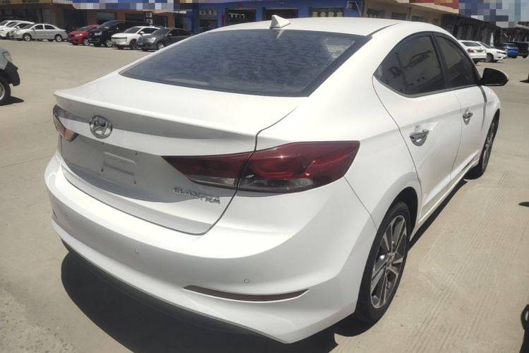 Used Hyundai Elantra (6th Generation / Lingdong) 2016 1.6L Automatic ZhiXuan – Elite Version Rear Right 45 Deg