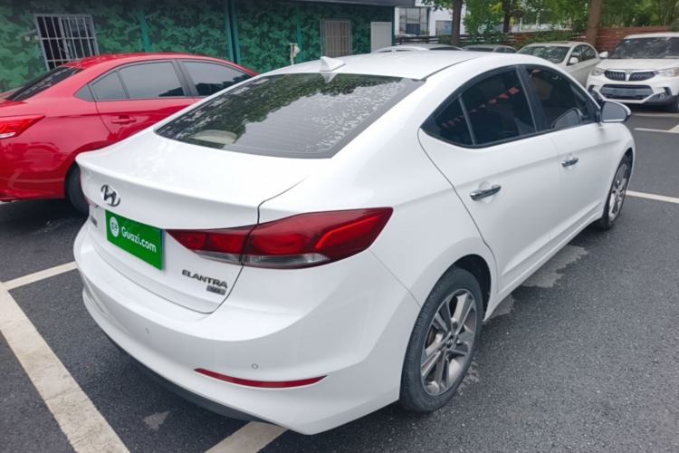 Used Hyundai Elantra (6th Generation / Lingdong) 2016 1.6L Automatic ZhiXuan – Elite Version Rear Right 45 Deg
