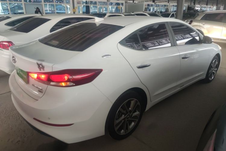 Used Hyundai Elantra (6th Generation / Lingdong) 2016 1.6L Automatic ZhiXuan – Elite Version Rear Right 45 Deg