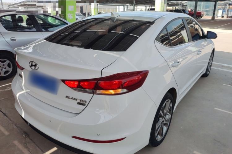 Used Hyundai Elantra (6th Generation / Lingdong) 2016 1.6L Automatic ZhiXuan – Elite Version Rear Right 45 Deg