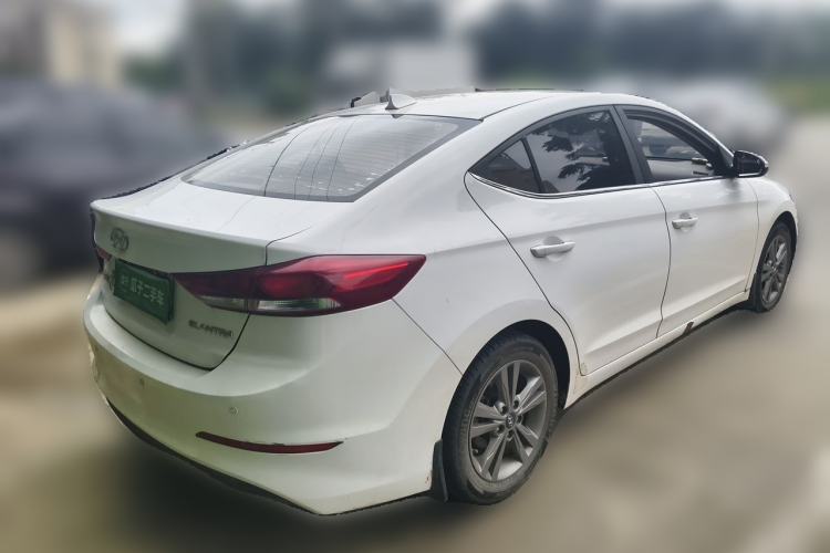 Used Hyundai Elantra (6th Generation / Lingdong) 2016 1.6L Manual ZhiXuan·Youth Edition Rear Right 45 Deg