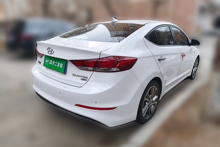 Used Hyundai Elantra (6th Generation / Lingdong) 2016 1.6L Automatic ZhiXuan – Elite Version Rear Right 45 Deg