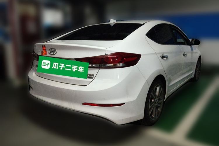 Used Hyundai Elantra (6th Generation / Lingdong) 2016 1.6L Automatic ZhiXuan · Luxury Version Rear Right 45 Deg