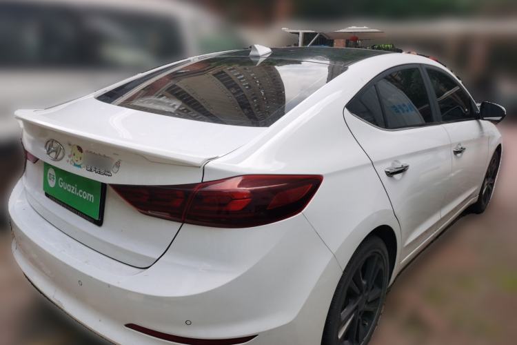 Used Hyundai Elantra (6th Generation / Lingdong) 2016 1.6L Automatic ZhiXuan – Elite Version Rear Right 45 Deg