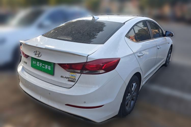 Used Hyundai Elantra (6th Generation / Lingdong) 2016 1.4T Dual-Clutch Xuan Dong · Dynamic Version Rear Right 45 Deg