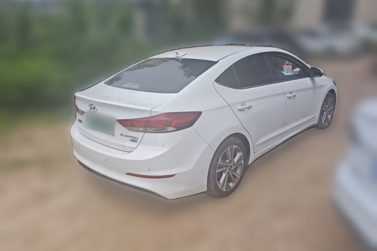 Used Hyundai Elantra (6th Generation / Lingdong) 2016 1.6L Automatic ZhiXuan – Elite Version Rear Right 45 Deg