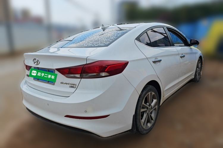 Used Hyundai Elantra (6th Generation / Lingdong) 2016 1.6L Automatic ZhiXuan – Elite Version Rear Right 45 Deg