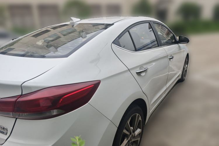 Used Hyundai Elantra (6th Generation / Lingdong) 2016 1.6L Automatic ZhiXuan – Elite Version Rear Right 45 Deg