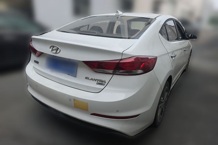 Used Hyundai Elantra (6th Generation / Lingdong) 2016 1.6L Automatic ZhiXuan – Elite Version Rear Right 45 Deg