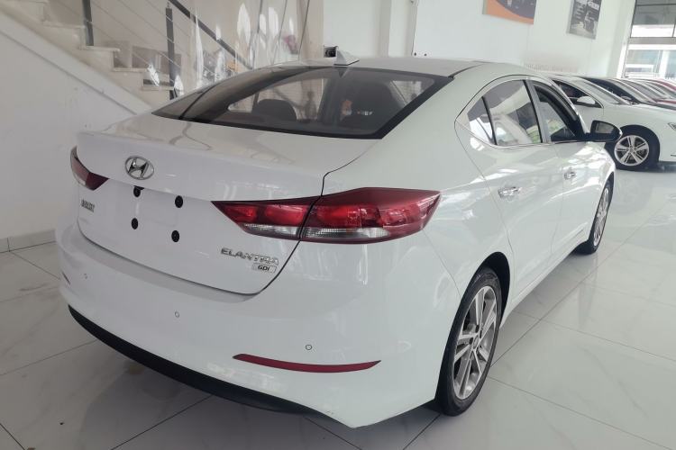Used Hyundai Elantra (6th Generation / Lingdong) 2016 1.6L Automatic ZhiXuan – Elite Version Rear Right 45 Deg