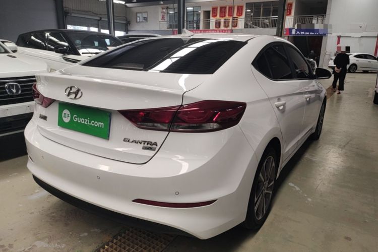 Used Hyundai Elantra (6th Generation / Lingdong) 2016 1.6L Automatic ZhiXuan – Elite Version Rear Right 45 Deg
