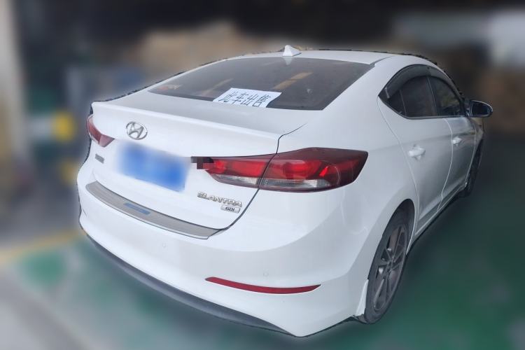 Used Hyundai Elantra (6th Generation / Lingdong) 2016 1.6L Automatic ZhiXuan – Elite Version Rear Right 45 Deg