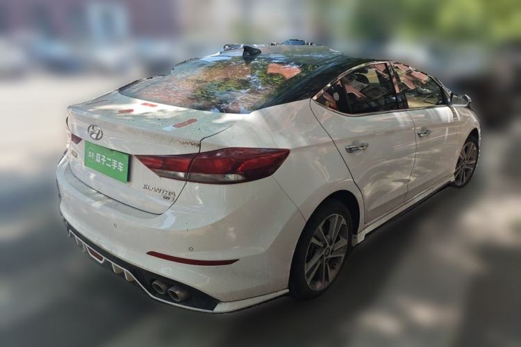 Used Hyundai Elantra (6th Generation / Lingdong) 2016 1.6L Automatic ZhiXuan – Elite Version Rear Right 45 Deg