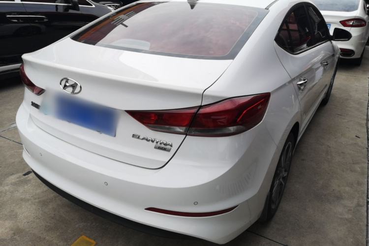 Used Hyundai Elantra (6th Generation / Lingdong) 2016 1.6L Automatic ZhiXuan – Elite Version Rear Right 45 Deg