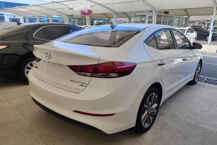 Used Hyundai Elantra (6th Generation / Lingdong) 2016 1.6L Automatic ZhiXuan – Elite Version Rear Right 45 Deg