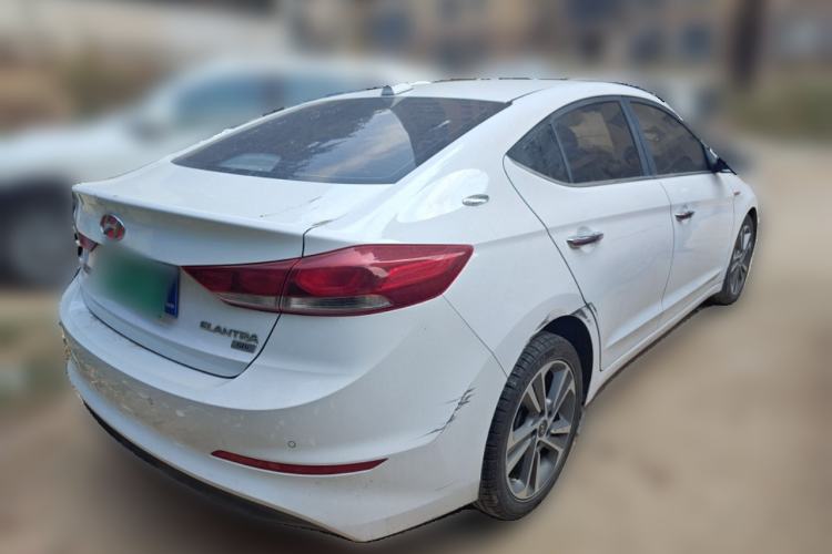 Used Hyundai Elantra (6th Generation / Lingdong) 2016 1.6L Automatic ZhiXuan – Elite Version Rear Right 45 Deg