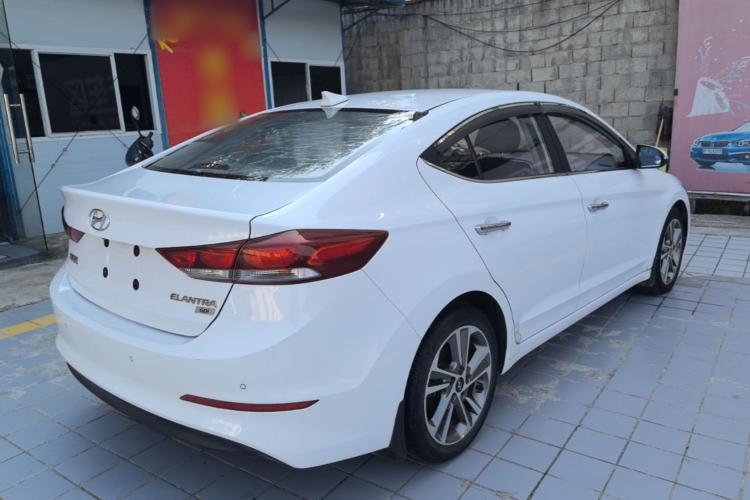 Used Hyundai Elantra (6th Generation / Lingdong) 2016 1.6L Automatic ZhiXuan – Elite Version Rear Right 45 Deg