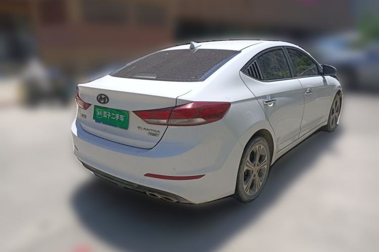 Used Hyundai Elantra (6th Generation / Lingdong) 2016 1.4T Dual-Clutch Xuan Dong · Dynamic Version Rear Right 45 Deg