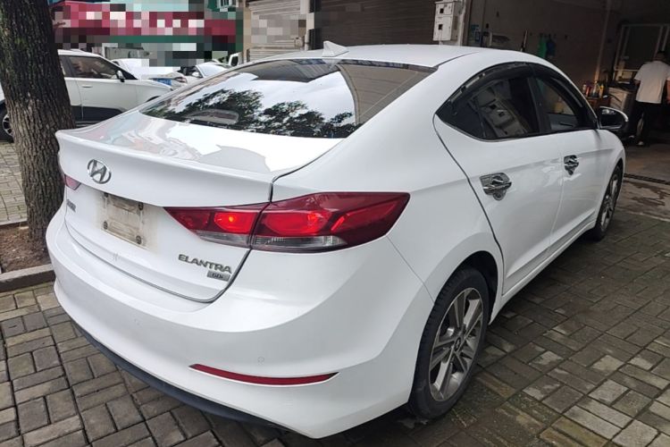 Used Hyundai Elantra (6th Generation / Lingdong) 2016 1.6L Automatic ZhiXuan – Elite Version Rear Right 45 Deg