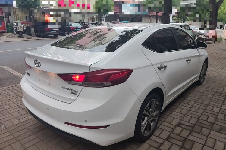 Used Hyundai Elantra (6th Generation / Lingdong) 2016 1.6L Automatic ZhiXuan – Elite Version Rear Right 45 Deg