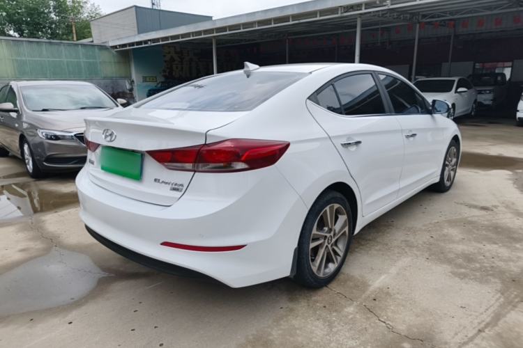 Used Hyundai Elantra (6th Generation / Lingdong) 2016 1.6L Automatic ZhiXuan – Elite Version Rear Right 45 Deg