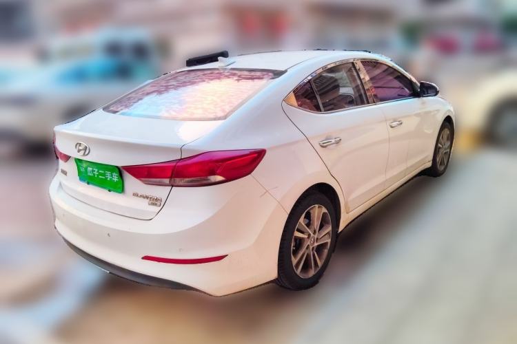 Used Hyundai Elantra (6th Generation / Lingdong) 2016 1.6L Automatic ZhiXuan – Elite Version Rear Right 45 Deg