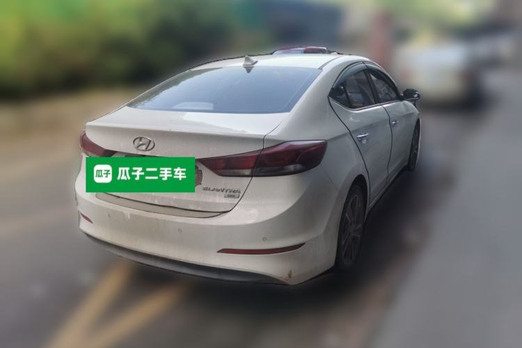 Used Hyundai Elantra (6th Generation / Lingdong) 2016 1.6L Automatic ZhiXuan – Elite Version Rear Right 45 Deg