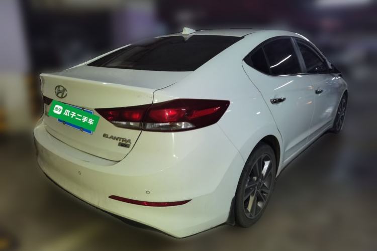 Used Hyundai Elantra (6th Generation / Lingdong) 2016 1.6L Automatic ZhiXuan – Elite Version Rear Right 45 Deg