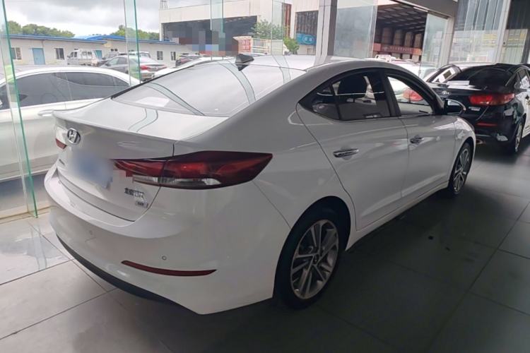 Used Hyundai Elantra (6th Generation / Lingdong) 2016 1.6L Automatic ZhiXuan – Elite Version Rear Right 45 Deg