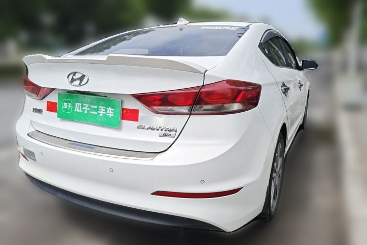 Used Hyundai Elantra (6th Generation / Lingdong) 2016 1.6L Automatic ZhiXuan – Elite Version Rear Right 45 Deg