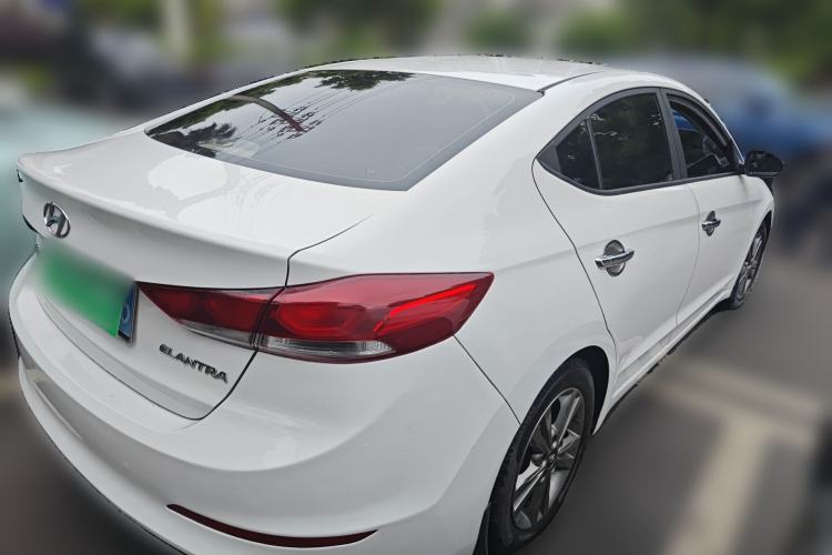Used Hyundai Elantra (6th Generation / Lingdong) 2016 1.6L Manual ZhiXuan·Youth Edition Rear Right 45 Deg
