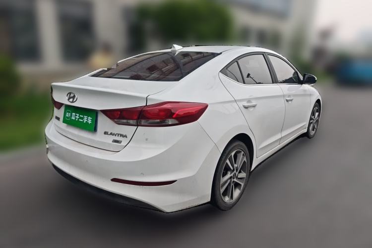 Used Hyundai Elantra (6th Generation / Lingdong) 2016 1.6L Automatic ZhiXuan – Elite Version Rear Right 45 Deg