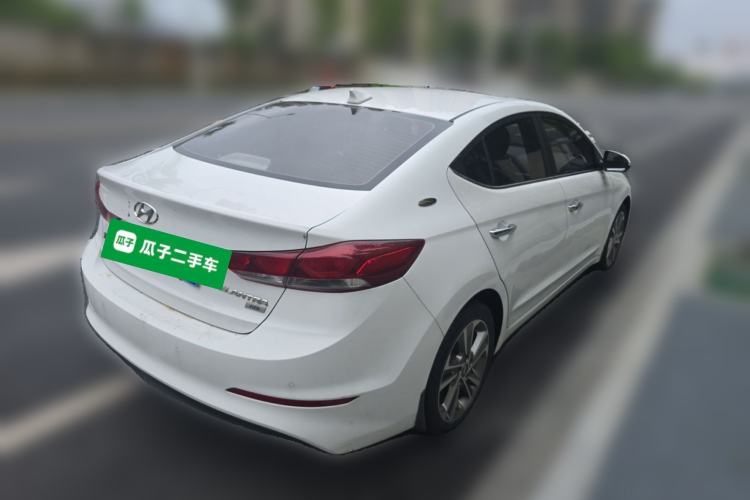 Used Hyundai Elantra (6th Generation / Lingdong) 2016 1.6L Automatic ZhiXuan – Elite Version Rear Right 45 Deg
