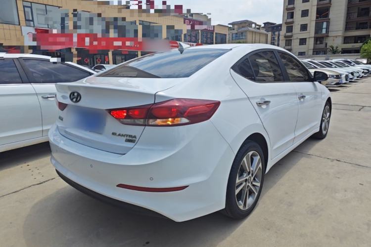 Used Hyundai Elantra (6th Generation / Lingdong) 2016 1.6L Automatic ZhiXuan – Elite Version Rear Right 45 Deg