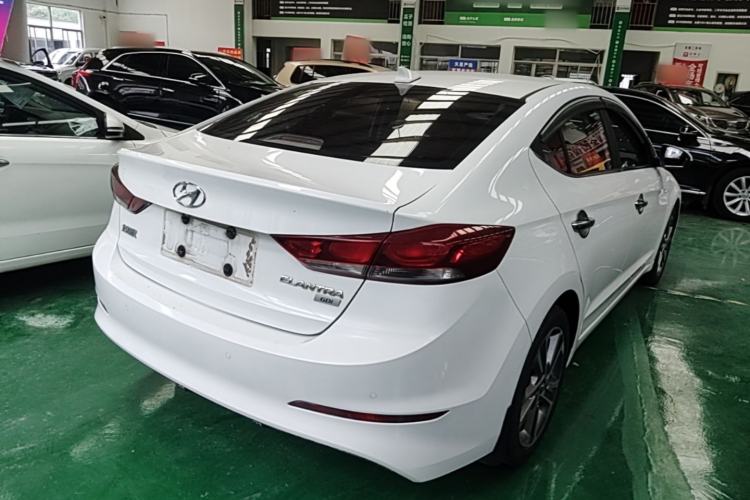 Used Hyundai Elantra (6th Generation / Lingdong) 2016 1.6L Automatic ZhiXuan – Elite Version Rear Right 45 Deg